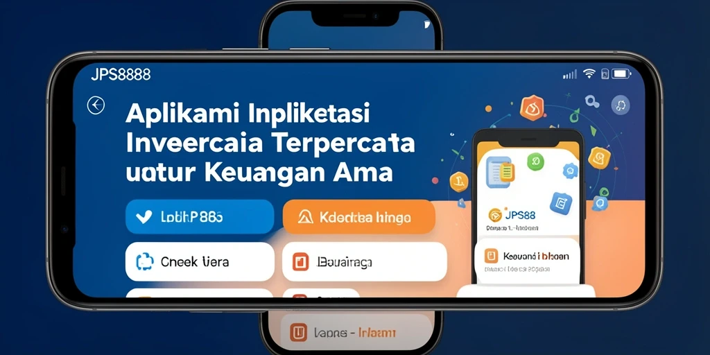 Tampilan antarmuka JPS888 yang modern dan fungsional.