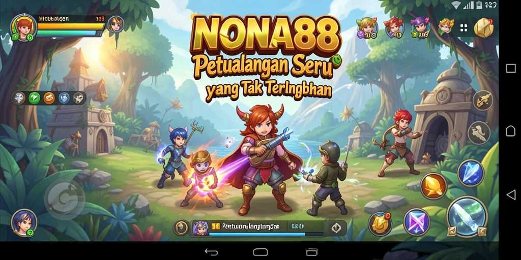 Tangkapan layar NONA88 menampilkan keindahan dunia Petualangan.