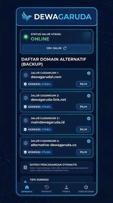 Link Alternatif Dewagaruda Untuk Kemudahan Akses